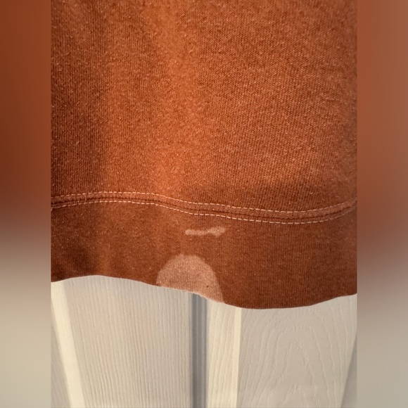 REDONE Mickey Mouse Women’s Burnt Orange Cotton Sweatshirt Size XS/ Small - Picture 7 of 8